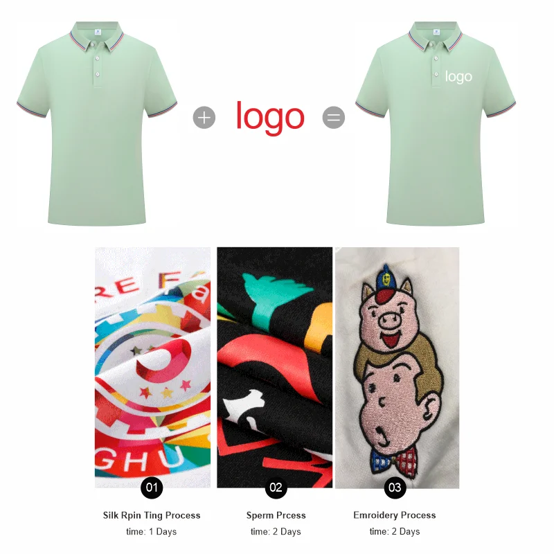 KAISING 11 Colors Breathable Polo Shirt Custom Logo Print Personal Design Tops Embroidery Summer Men And Women Clothing S-6XL 20