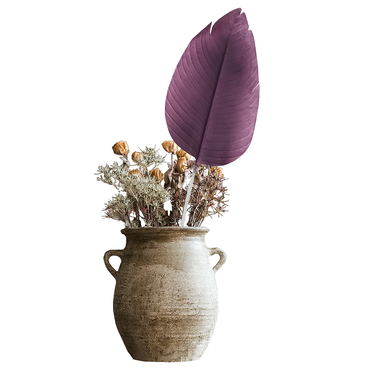 

Artificial Canna Leaf Plant Decor Lifelike Banana Leaves for Home Wedding Party Faux Green Plants Traveling Tree