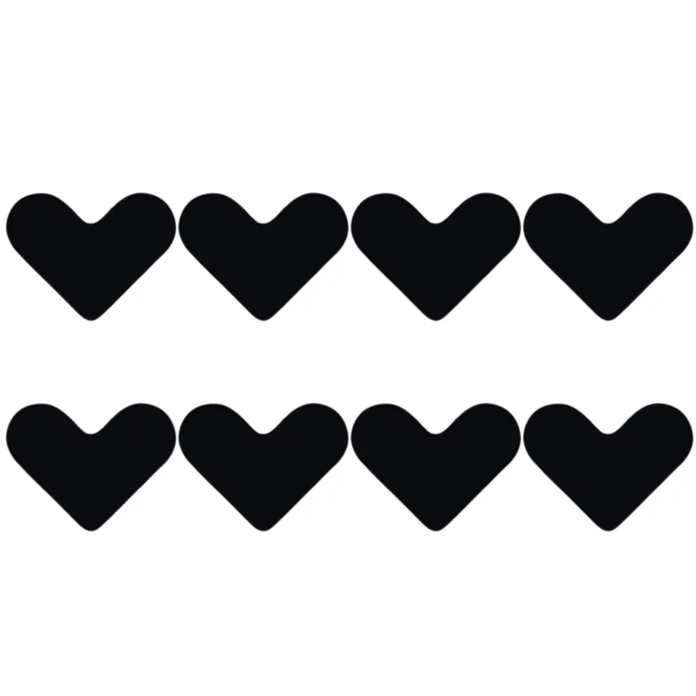 

8pcs Rug Nonslip Stickers Heart Shaped Carpet Tape Curling Proof Carpet Pad Stickers For Area Rugs Tile Floors Kitchen
