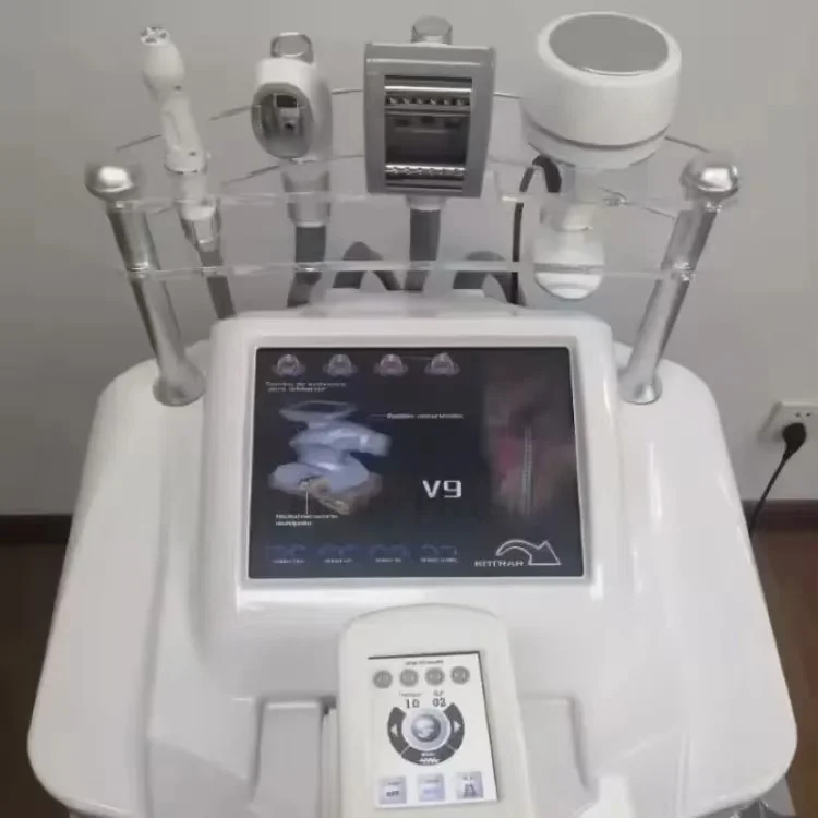 

Устройство для удаления целлюлита V9, инфракрасный вакуумный ролик для похудения, 40 кГц, кавитационная вакуумная машина R F для салонного подтяжки ягодиц