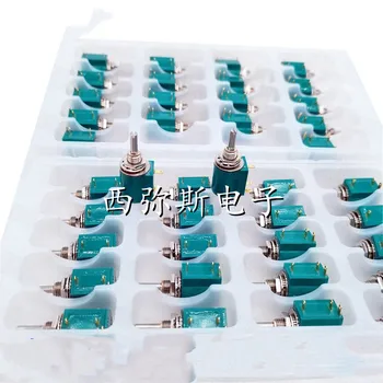 1pcs, wire wound potentiometer five rolls, M1305 1KΩ 2KΩ 5KΩ 10KΩ, rotate 1,800 degrees