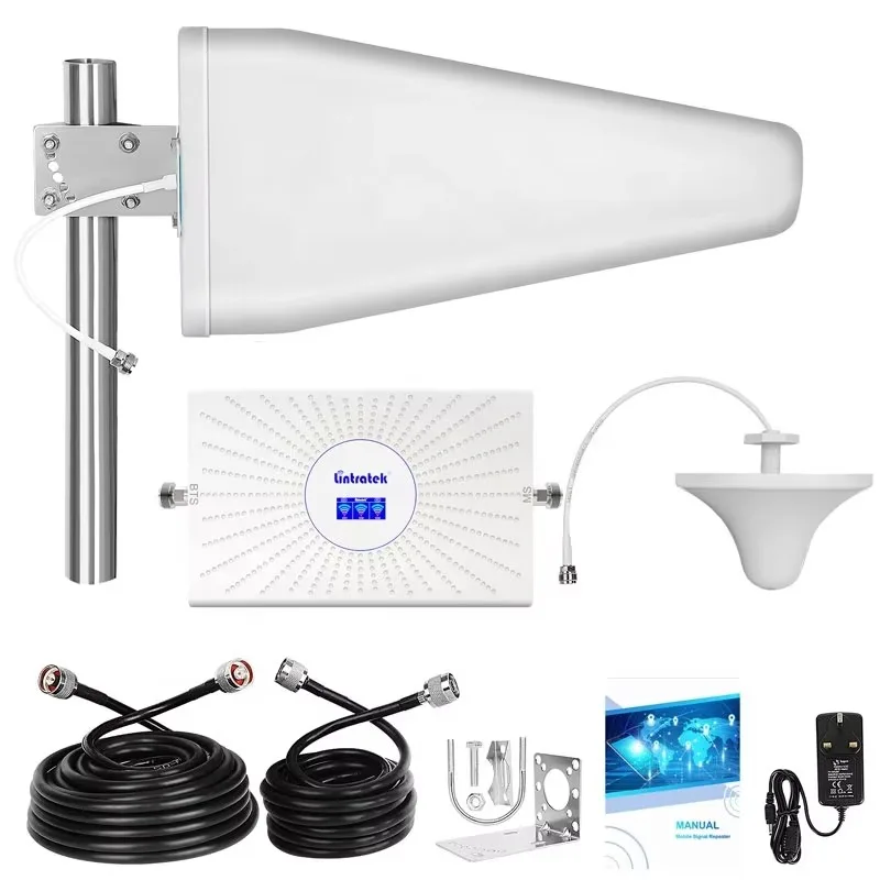 900 1800 2100 mhz GSM DCS Tri Band Network Enhance Repetidor UMTS Mobile 4g Phone signal Booster