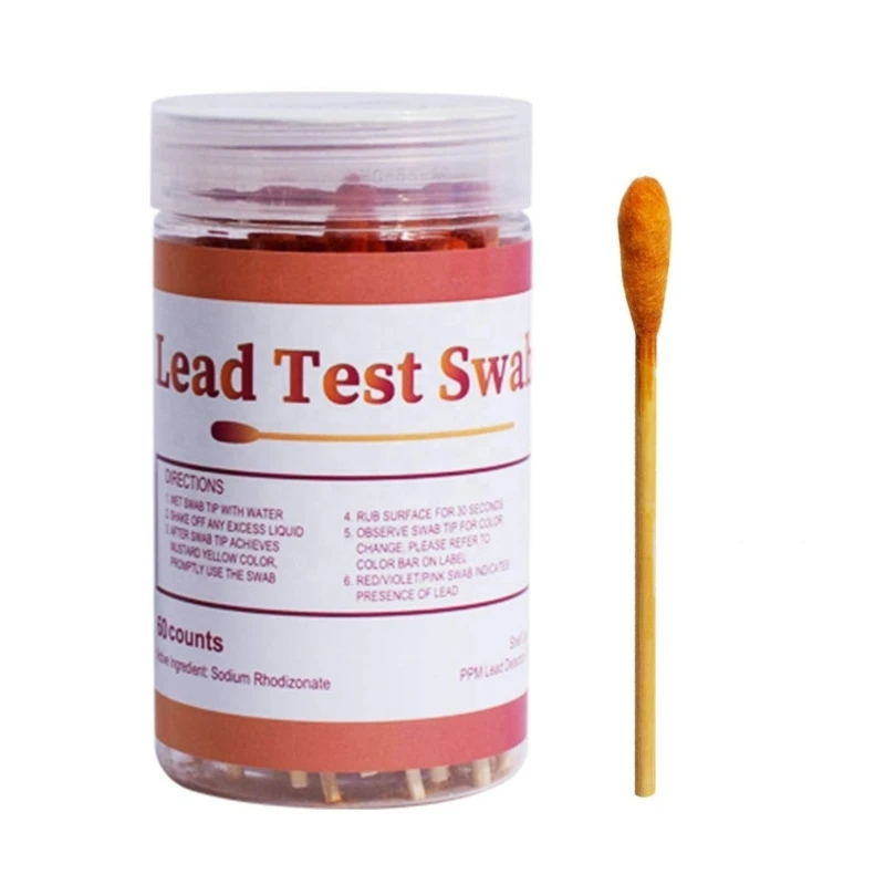 

Test Kits Testing Solution Detect Harmful Contamination Fit for Home Painted Surfaces Ceramics Tableware Metal