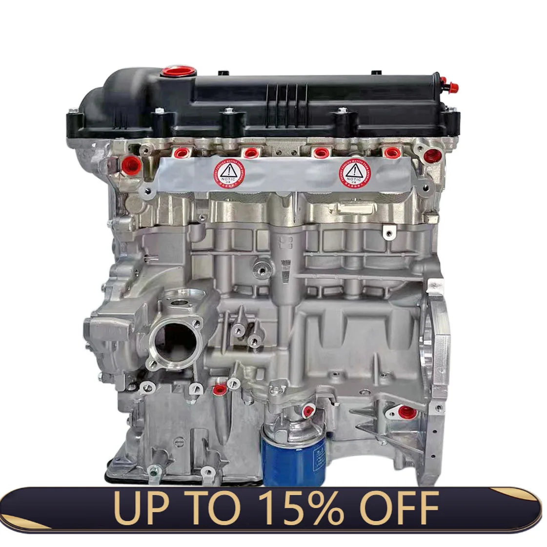 

Brand New G4FC 1.6L CVVT Long Block Engine For Hyundai I30 I20 Elantra KIA Ceed Soul Carens