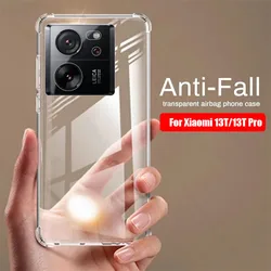 For Xiaomi Redmi K60 Ultra Phone Cover Case Airbag Silicone Clear Phone Casing For Xiaomi 13T Xiaomi 13T Pro