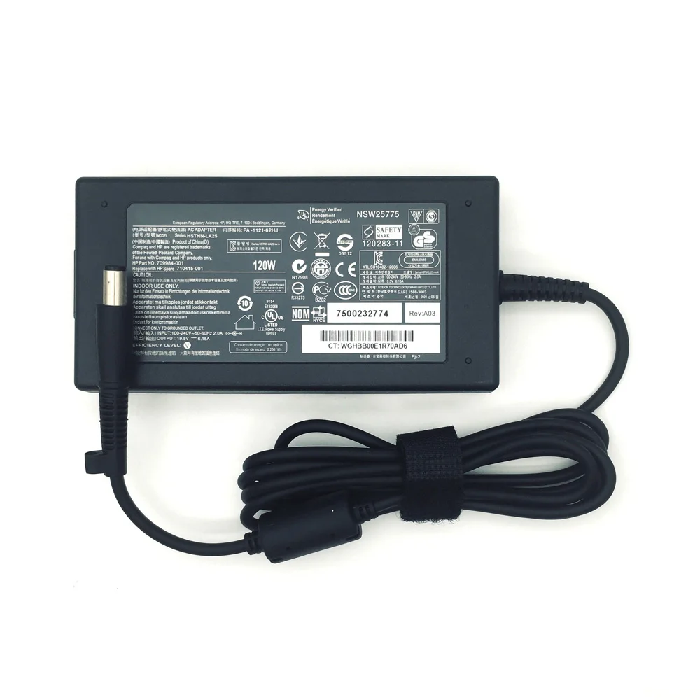 純正 19.5V 6.15A 充電器 HP Thunderbolt G4 120W ドック AC