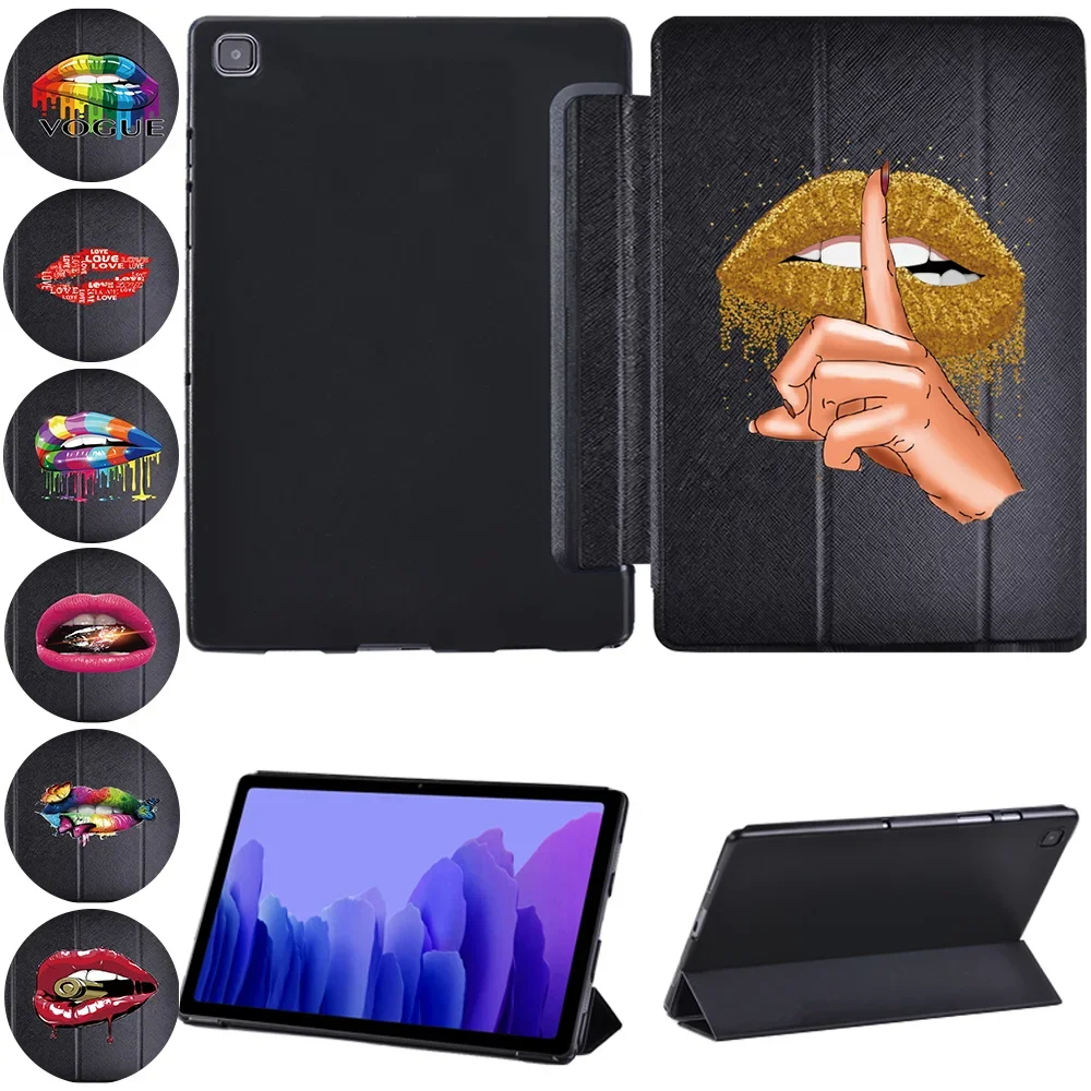 

Tablet Case for Samsung Galaxy Tab A7 10.4 2020 SM-T500 T505 PU Leather Trifold Stand Cover for Galaxy Tab A 10.1 SM-T510 T515