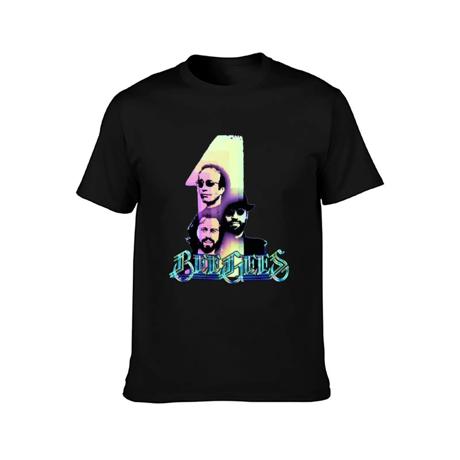 Bee Gees One Stayin Alive - Saturday Night Fever T-Shirt All Match Print Short Sleeve Top T-Shirt