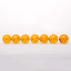 Dragon Ball Action Figure Brinquedos, Invocar Shenron Desejando Bolas, Bola De Cristal, Modelo De Coleção Presente, 1:1, 3.5cm, 7 Pçs por Conjunto 8 principais vendas dragão de cristal - №6