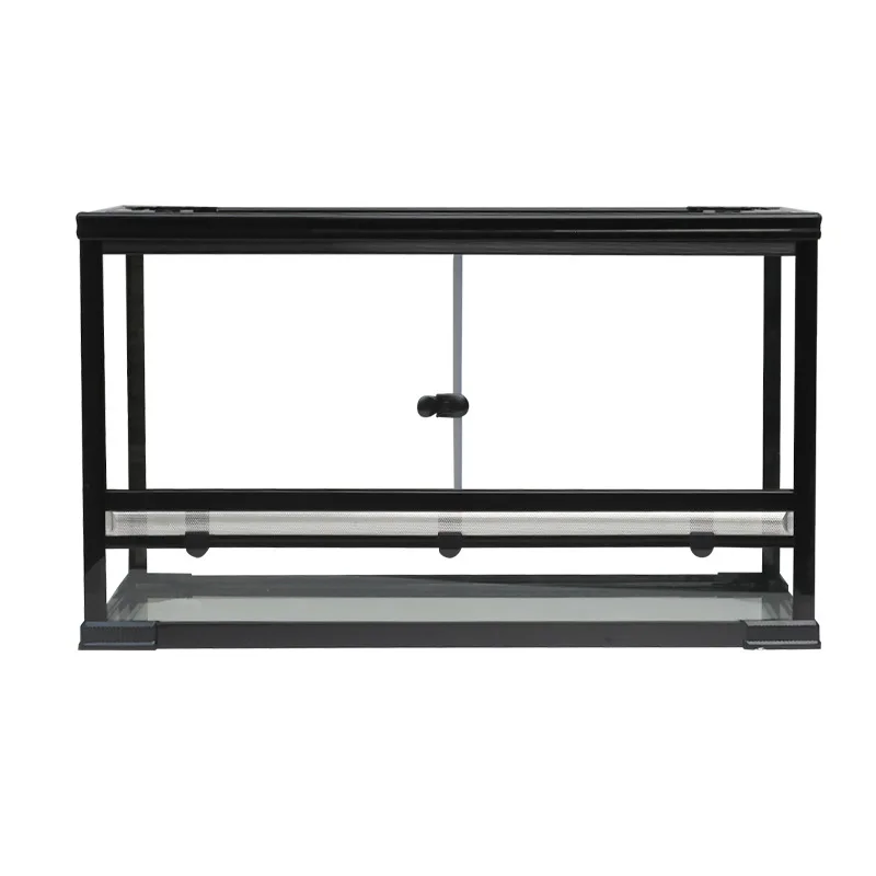 

Factory Direct Best Reptile Enclosures Small Chameleon Cage Glass Tank for Crawler Reptiles PVC PET Materials Reasonable Price