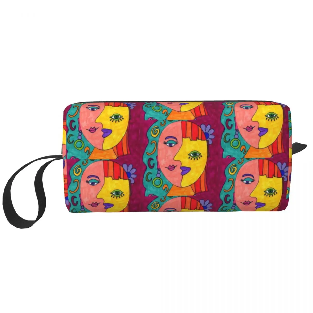 Pablo Picasso Art Cosmetic Bag Women Kawaii Big Capacity Makeup Case Beauty Storage Toiletry Bags