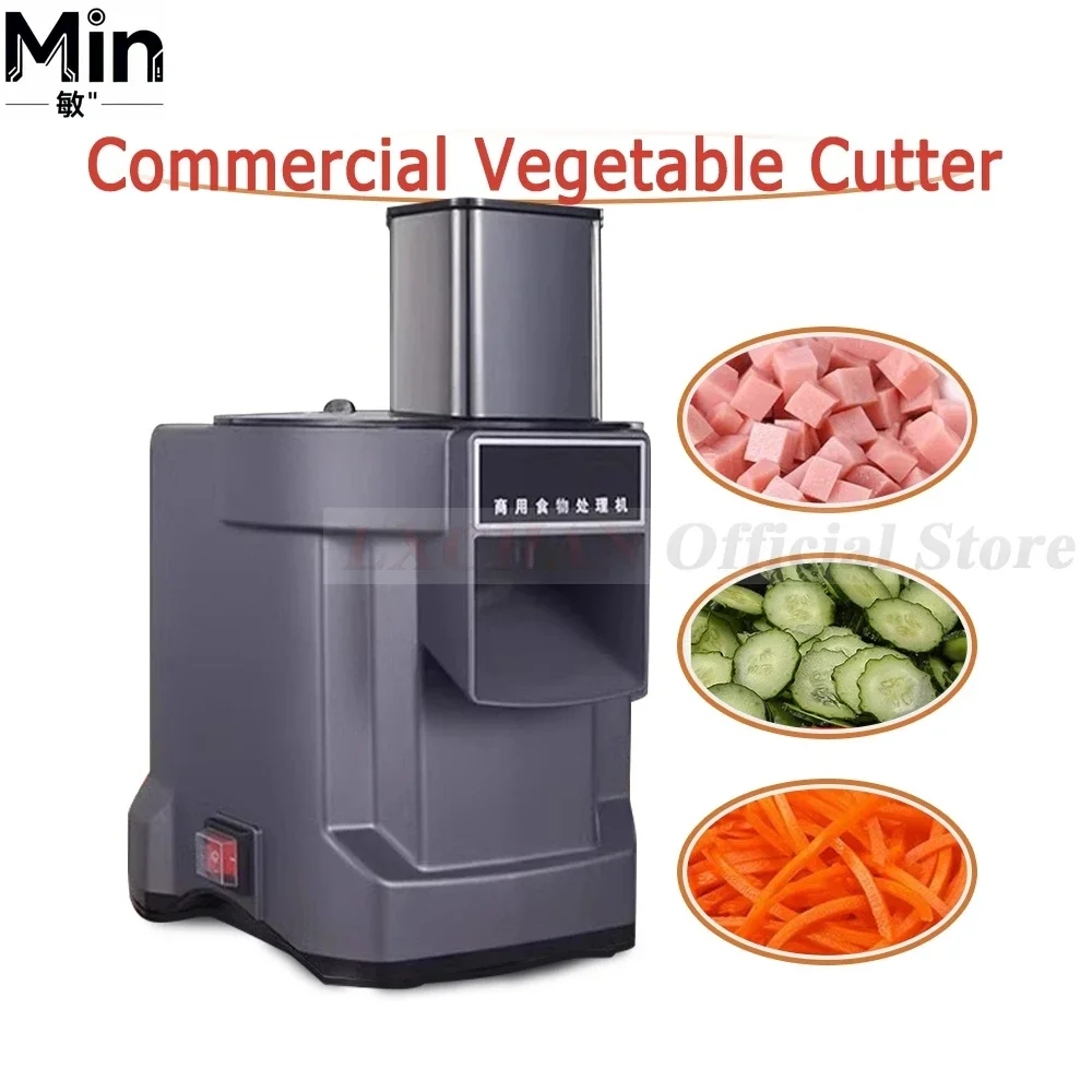 HomeWise K8600 3-in-1 Multifunction Vegetable Cutter Shredded Dicing Sliced Maker Food Processor For Commercial Kitchen