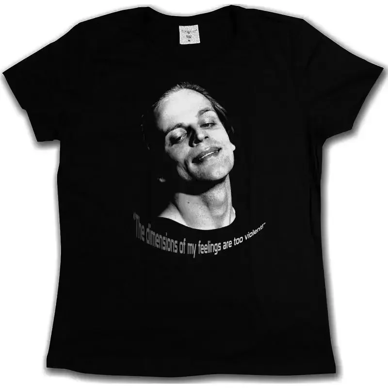 THE DIMENSIONS OF MY FEELINGS ARE TOO VIOLENT T SHIRT Klaus Kinski Nosferatu