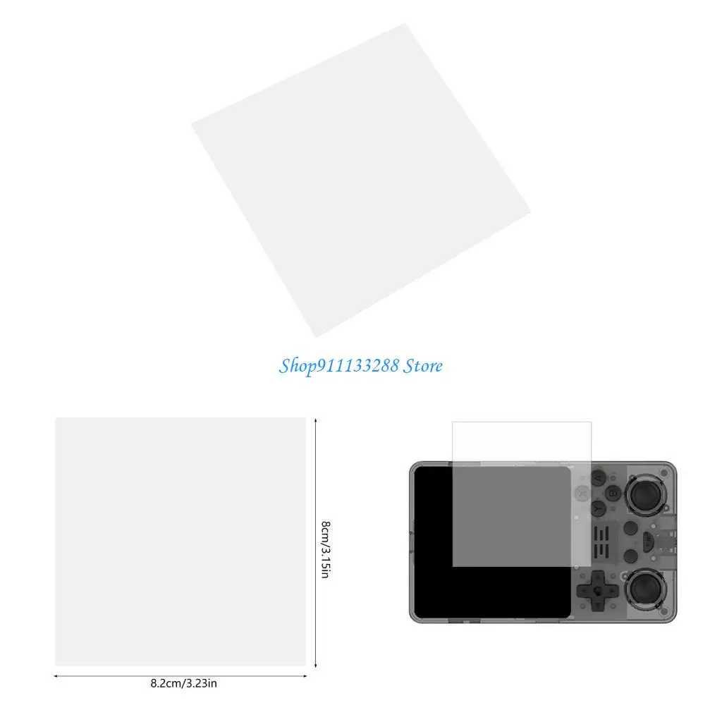 

G88D Screen Film Tempered Glass Film Screen Protector for RGB20SX Console Protective Film Shatterproof Gamepad Film