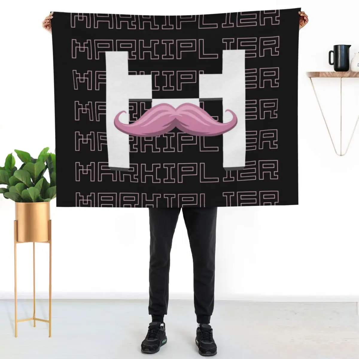 Mark.plier Official Merch - Useless Madala Throw Blanket Elegant Warm Throw Blanket for Hotel Home