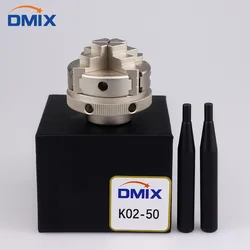 DMIX K01-50 K01-63 K02-50 K02-63 4 mandíbulas autocentrantes 3 mandíbulas autocentrantes desplazamiento manual Mini mandril de torno de madera