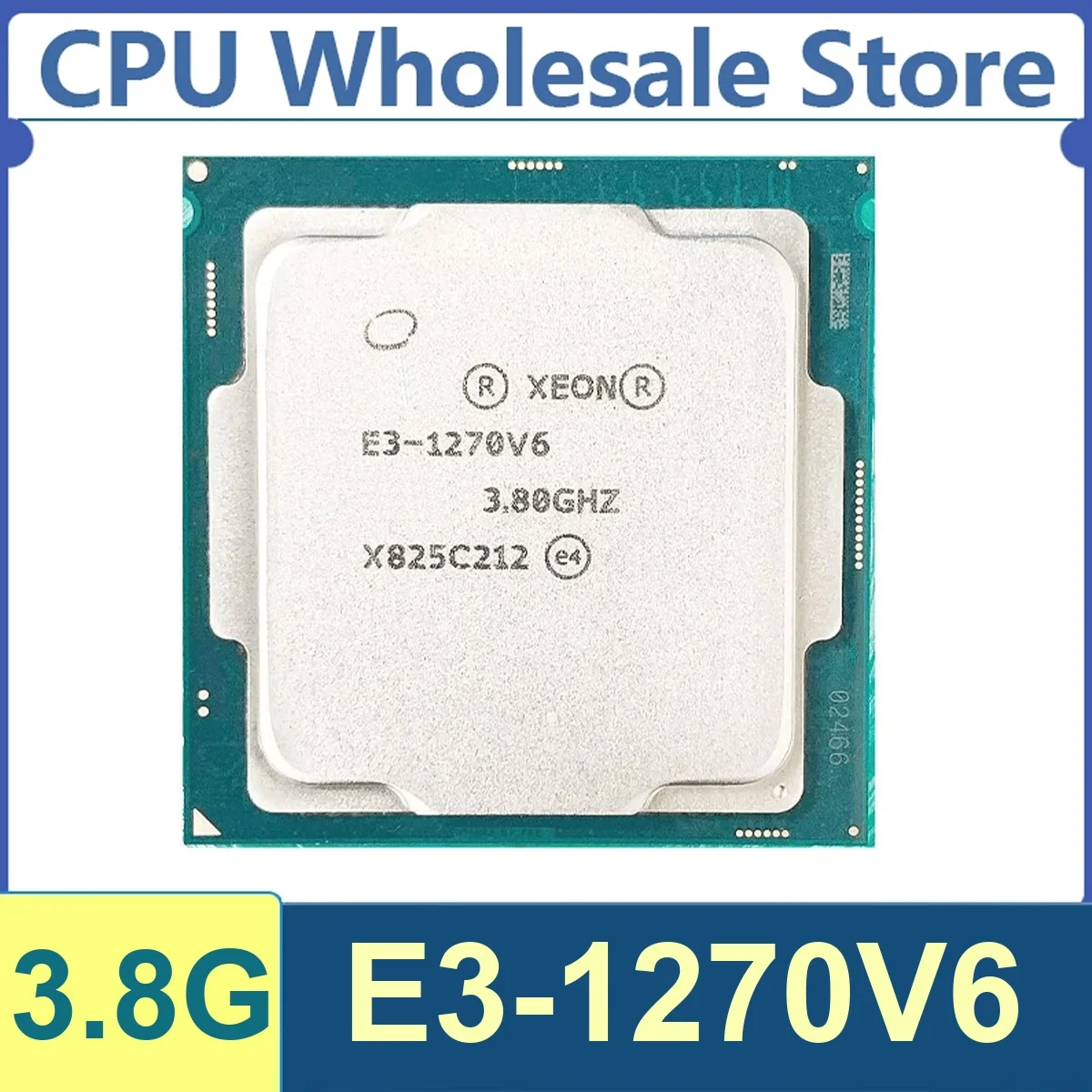 Xeon E3-1270V6 4 núcleos 8 hilos 3.8GHz 72W 8MB Caché 14nm LGA1151 SR326 DDR4 2400 / DDR3L 1866 MHz Kaby Lake