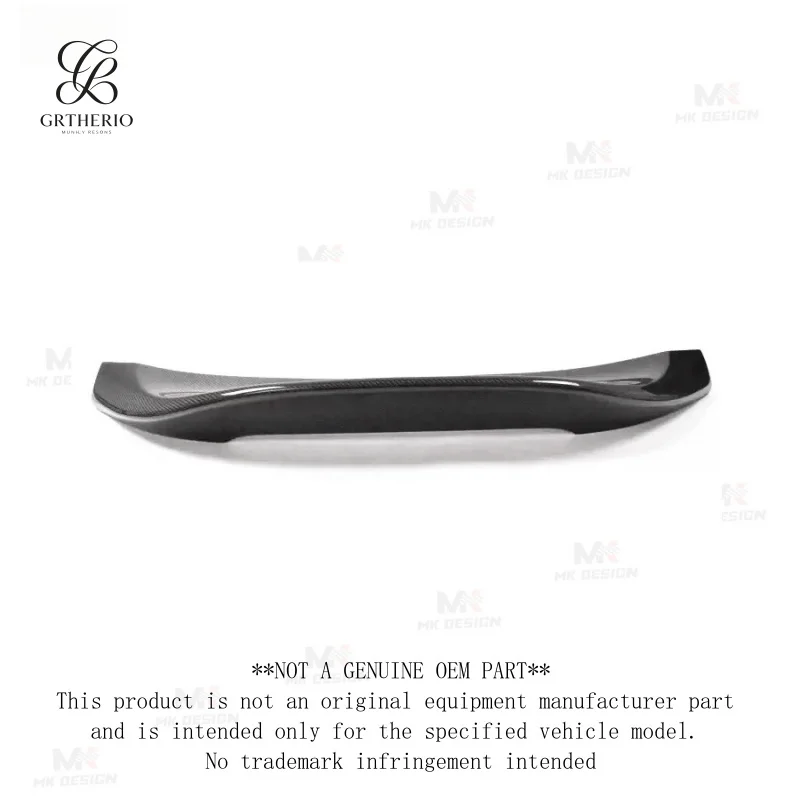 Suitable for Toyota GT86 and Subaru BRZ, this carbon fiber LEG-style rear wing spoiler is designed for modification and provides