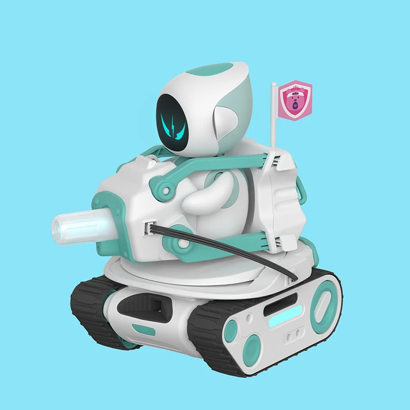 New Panxer for Blue Eilik Robot Emo Toy Interaction Robot, a Cute Intelligent Companion Remote-controlled Toy Combat Vehicle