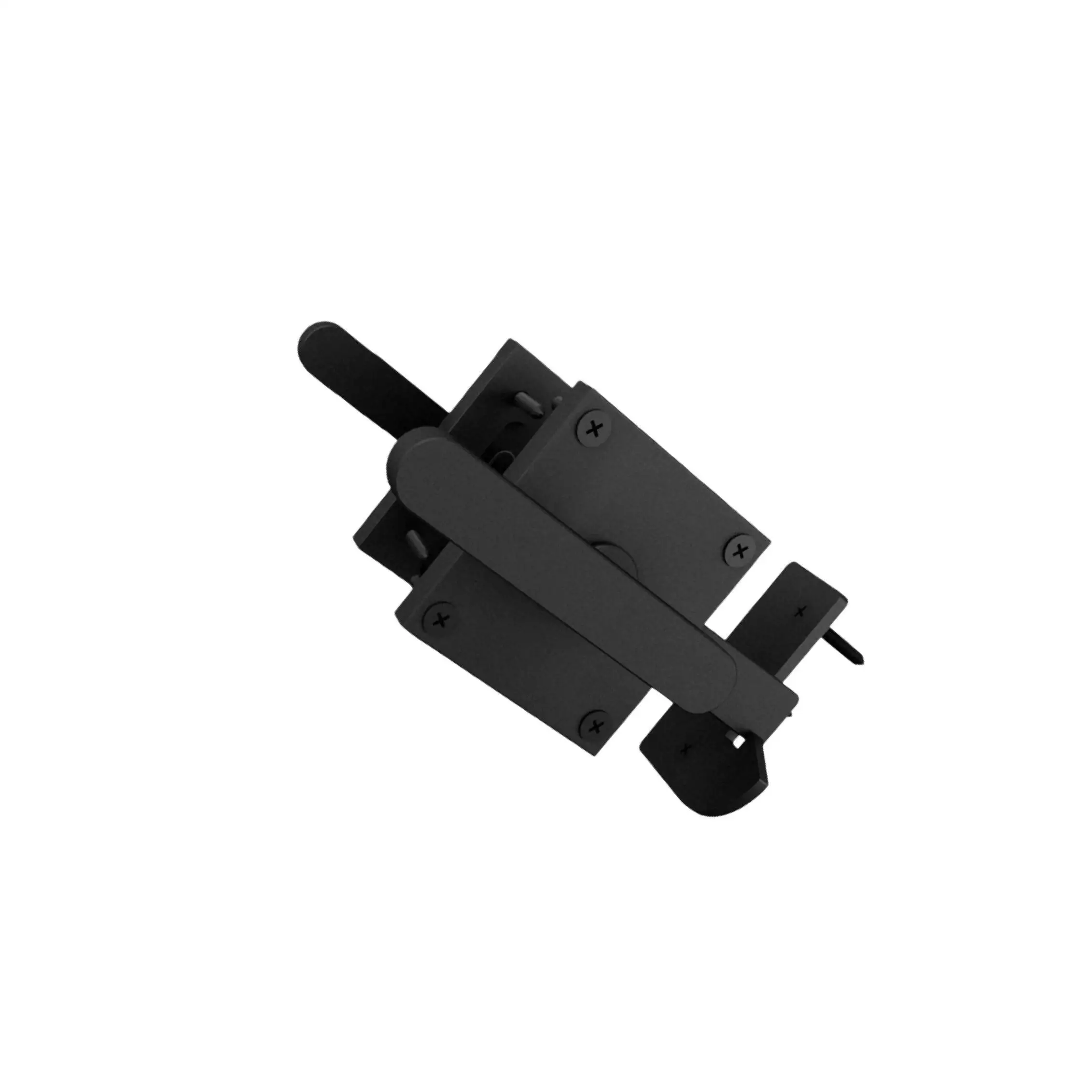 Double de Gate Latch Swinging Door Latch for Basement Terrace Wooden Fence