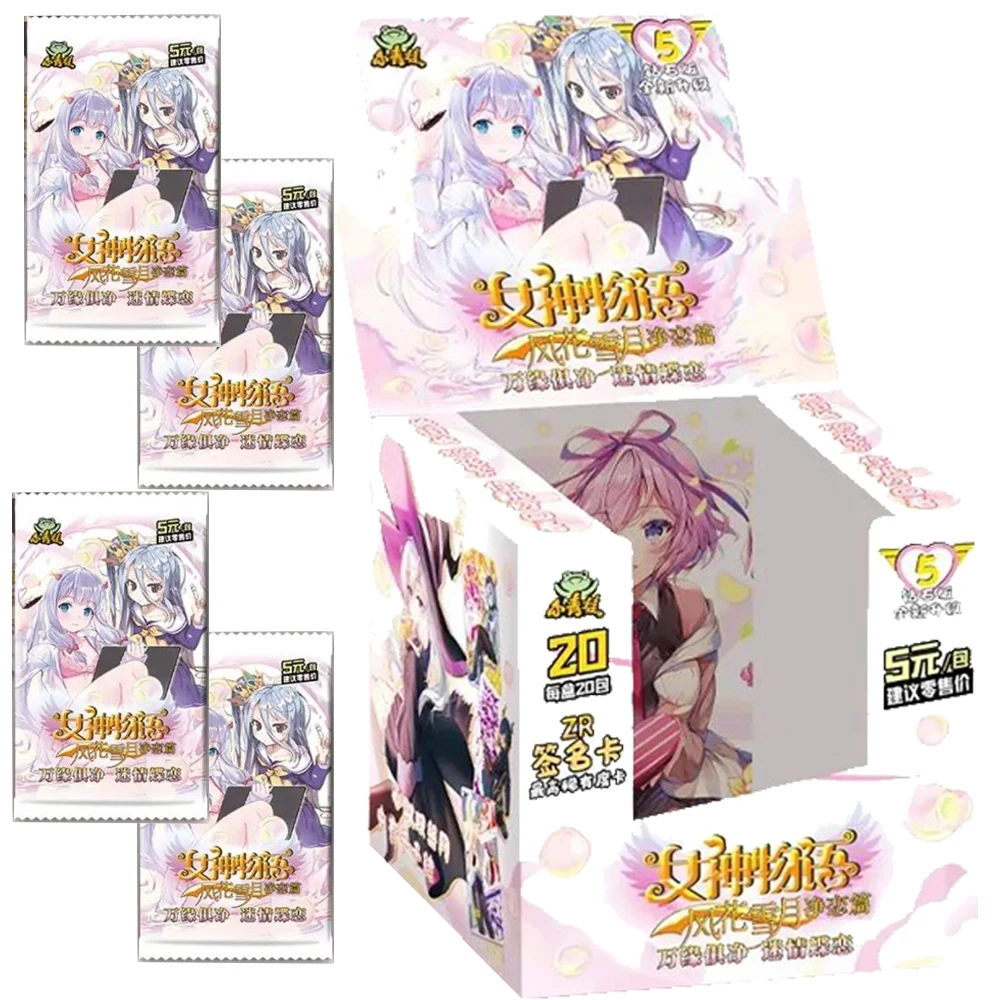 

Original Goddess Story Card For Children Elaina Shiro An Attractive And Charming Girl Limited Game Collection Card Table Gifts