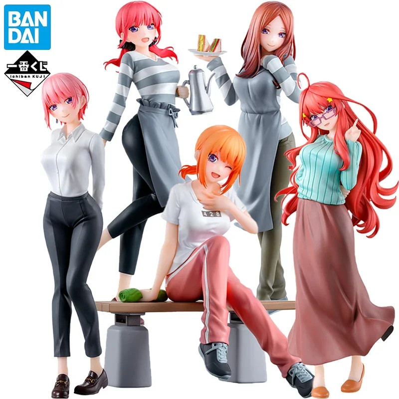 In Stock Genuine Original BANDAI Ichiban Kuji The Quintuplets' Honeymoon (5 Years Later) The Quintessential Quintuplets Figures