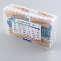 95PCS 300pcs 1W metal film resistor package, full range of commonly used resistance values, 30 specifications 1%