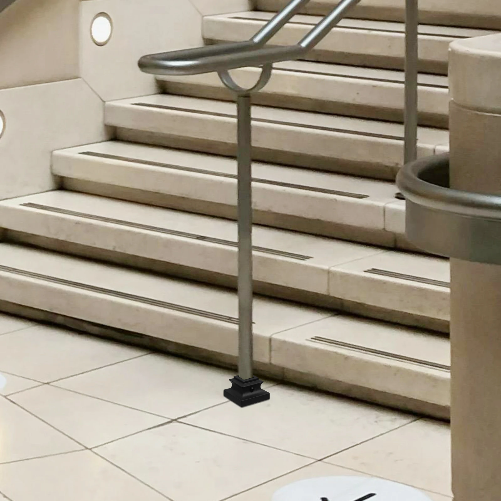 

6Pcs Iron Baluster Stair Shoe Connectors Repair Stair Balusters Indoor Staircase Parts Baluster Balusters Level Shoe