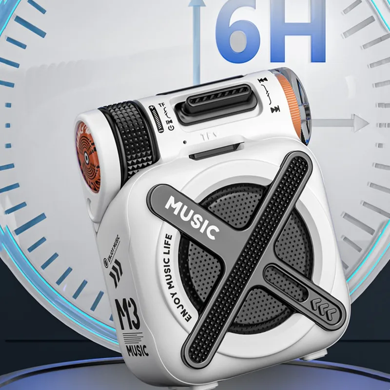 

Portable Metal Outdoor Bluetooth Speaker 360 ° Surround Sound IPX5 Water Proof MP3 Music Player for Sports Camping and Vacation