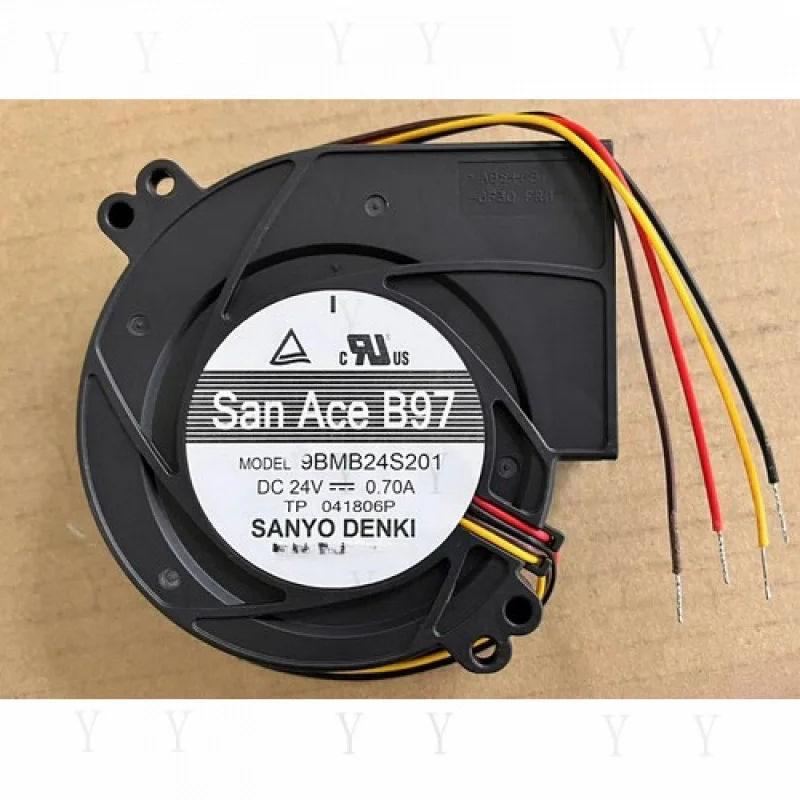 

Y+ 1pcs for Sanyo 9BMB24S201 [BLOWER 97X33MM 24VDCTACH] turbo cooling fan