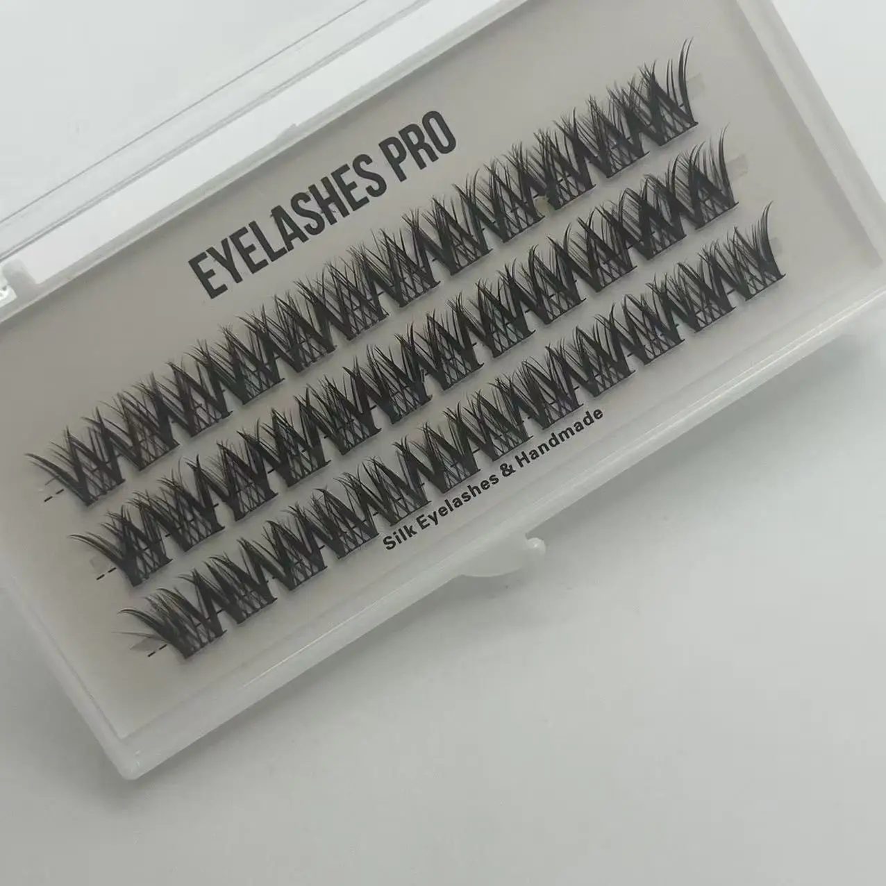 Z018 Makeup Eyelash Extension Segmented Flase Lashes Dramatic Lash Bundles Soft Ribbon Strip Eyelashes Makeup Lashes NEW