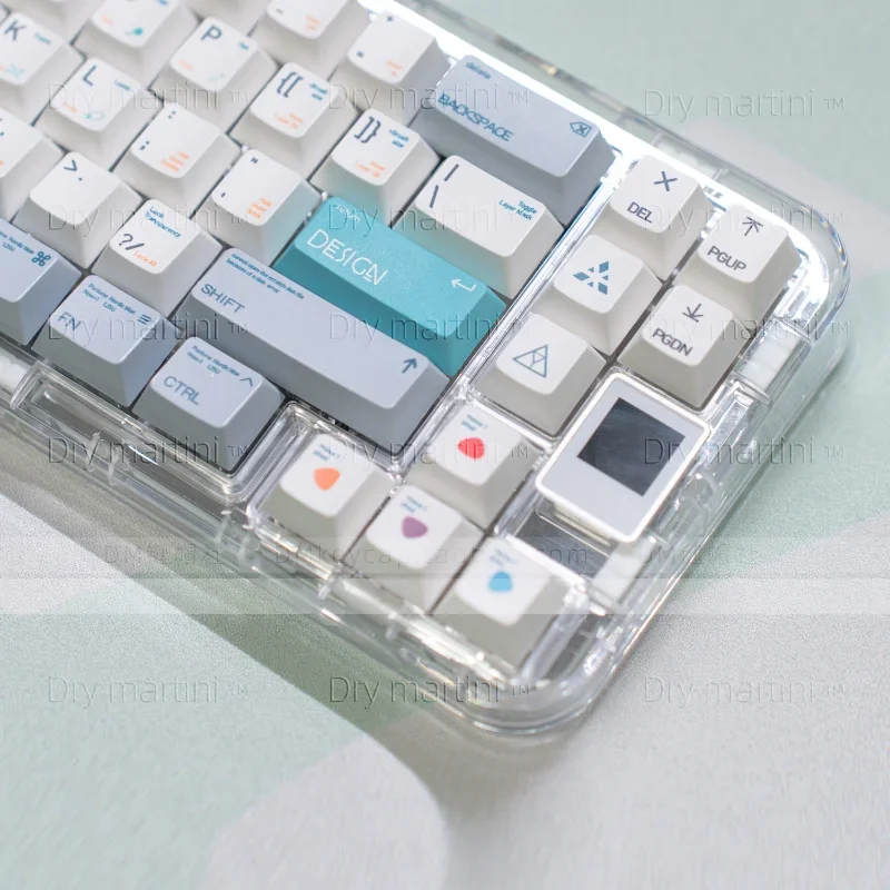 MiFuny PS Function Theme Keycaps Set 133key PBT Simple Keyboard Shortcuts Cherry Profile Key Cap for Designer Keyboard Accessory