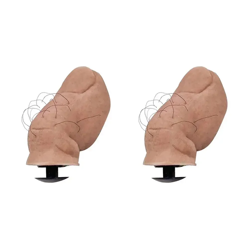 1PC 3D Kreative Big Toe Alligator Hängen Schuh Zehe Persönlichkeit Dekoration Lustige Crocs Decor Kreative Schuh Dekoration Zubehör – Detail 2