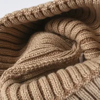 100% cotton winter hats for women and men unisex solid color knitting beanies autumn winter caps for women skullies - Image 6