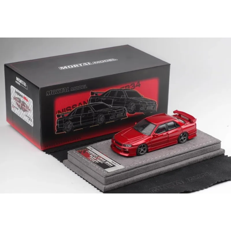 

В наличии 1:64 Nissan Skyline ER34 GT-T, коллекционное украшение ограниченной серии для выставки в Дунгуане, декоративный подарок для взрослых.