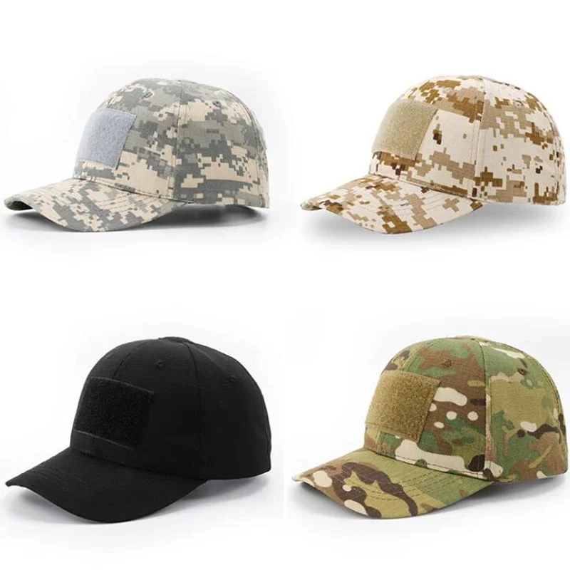 Children Camping Camouflage Sniper Baseball Cap Hunting CS Wargame Kids Boy Girl Army Tactical Military Caps Airsoft Accessories