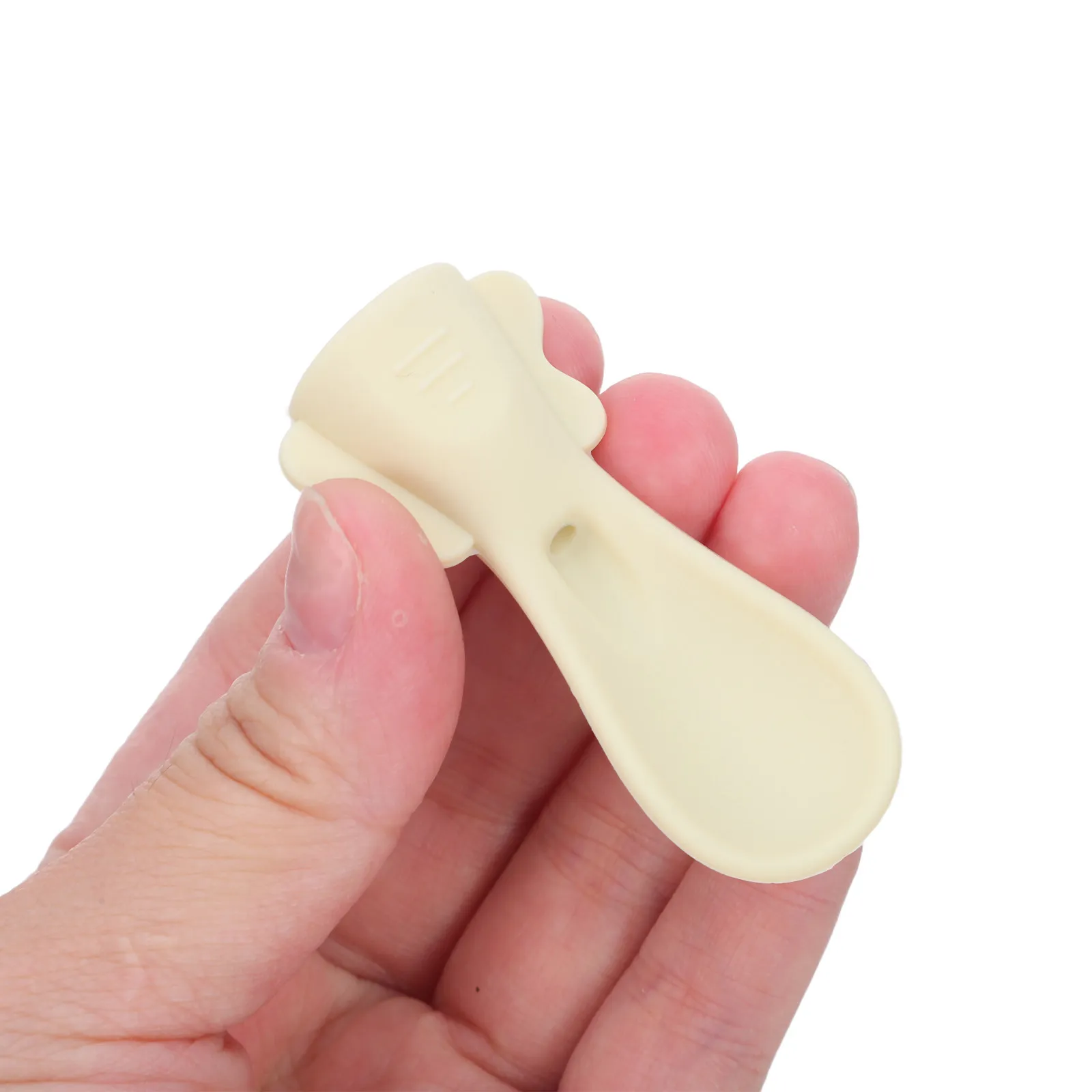 

5Pcs Baby Feeding Spoon Attachments Silicone Soft Tips for Infant Food Pouches Portable Baby Food Feeder Squeeze Pouch Spoon