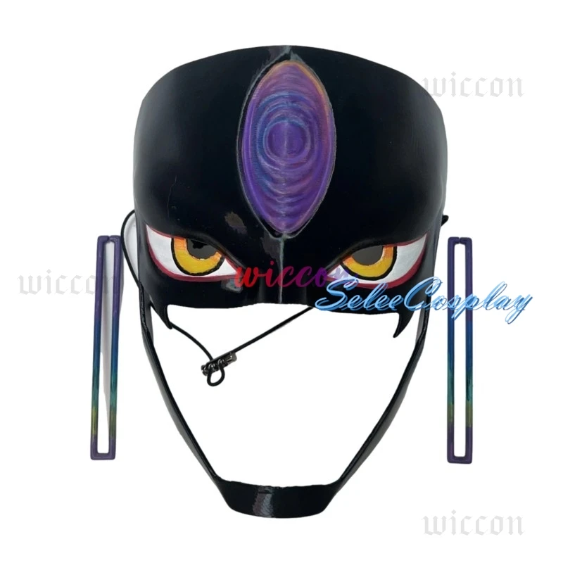 أنيمي Dandadan Jiji تأثيري DAN DA DAN تمتلك Jiji زي شعر مستعار قرط كبس مجموعة قناع أقراط عيون هالوين الرجال حفلة يتوهم