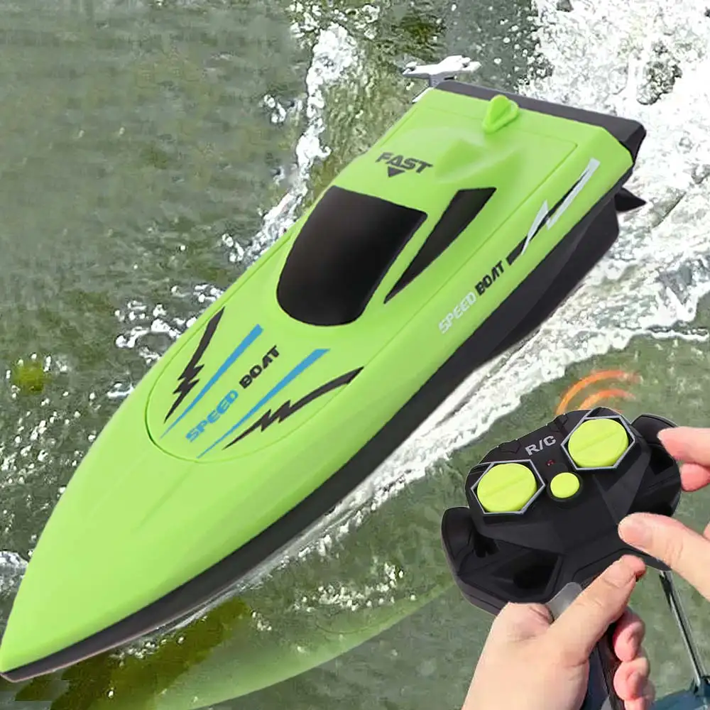 高速リモコンボートセーリングボート長持ちレーサー RC ボート 2.4 グラム防水ワイヤレススピードボートおもちゃ夏の水