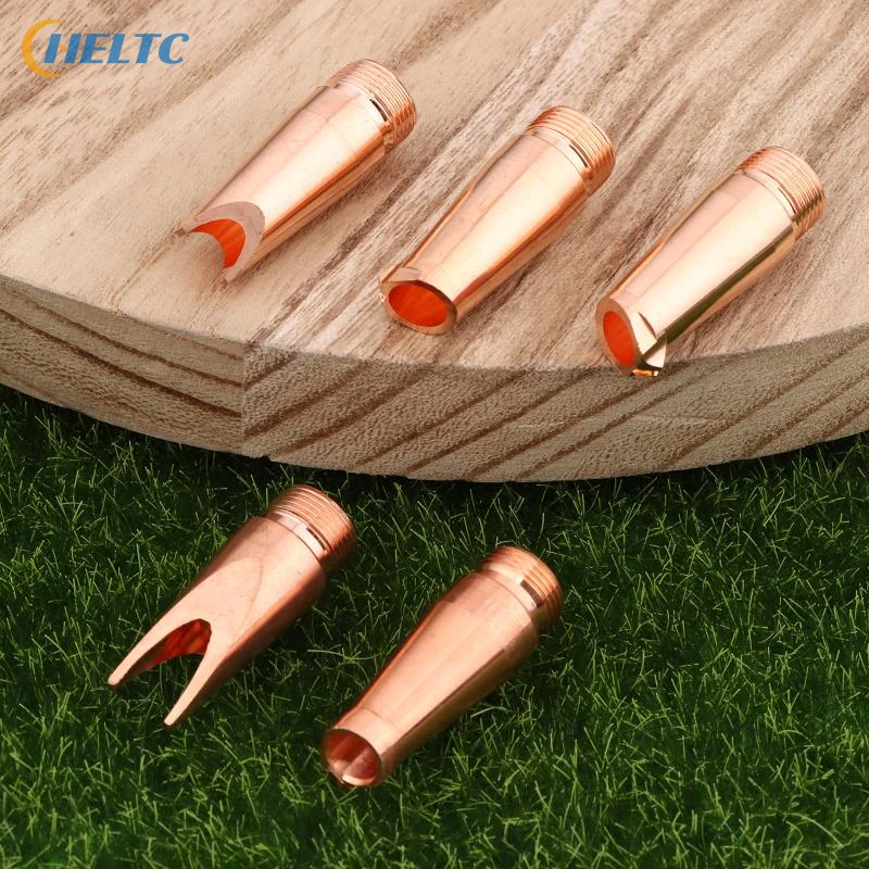 1PCS Laser Welding Nozzle HRLASER WSX H32 M11 Welder Wire Feeder Copper Nozzles 1.0/1.2/1.6 Wire Guide Tools For K1M A2M HD21