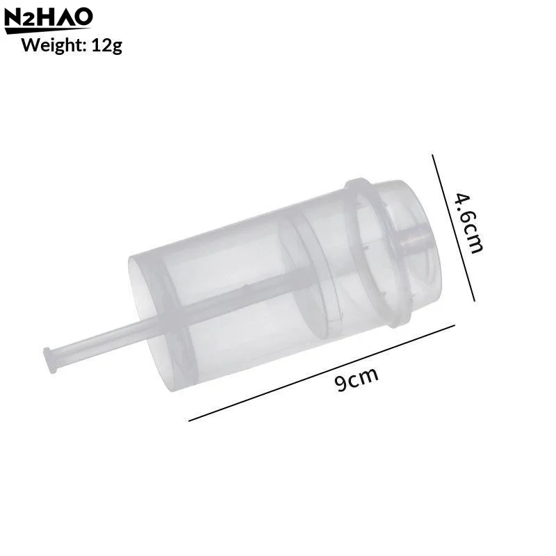 10pcs Pushable Cake Holders Diy Push Cake Mold Cylinder Shaped Cake Pusher Push Pops Plastic Containers With Lids For Kitchen view 5