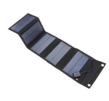 

10W solar panel folding bags charger outdoor travel waterproof Solar charging folding electric bag