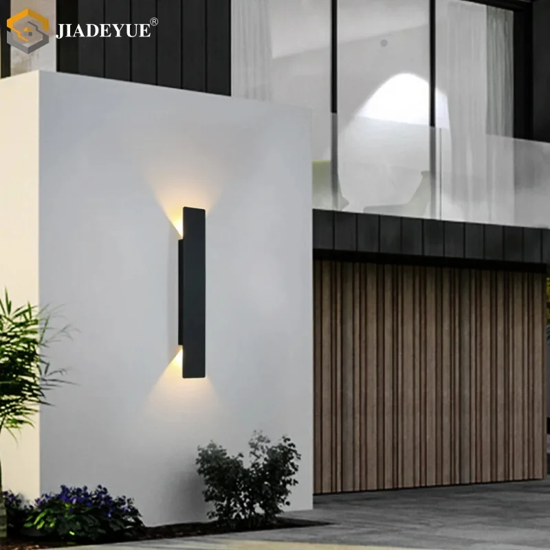 Imagem -02 - Luzes de Parede Led Modernas para Salas de Estar Iluminação Interior e Exterior para Cima e para Baixo Luzes Decorativas para Quartos Quartos e Corredores