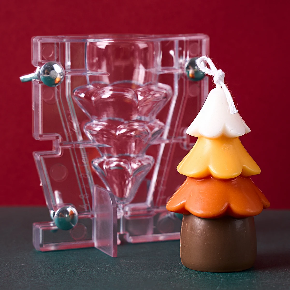 3D Christmas Tree Silicone Mol - огляд і ціна Xmas Candle Making