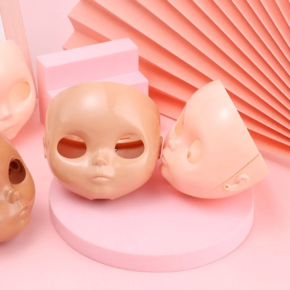 Doll Face DIY Doll Makeup Changing Tool Hands No Makeup Face Shell Common Muscle Transparent Muscle Practice Model