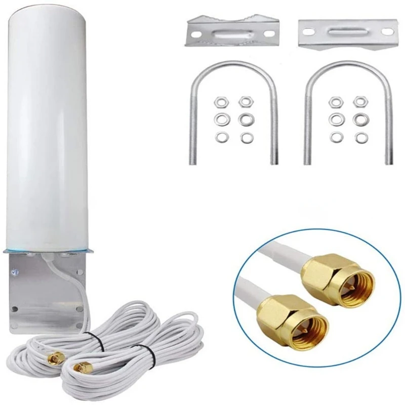 MAYTO-Antenne externe extérieure 3G/4G à gain élevé, avec connecteur CRC9/TS9/SMA pour modem routeur 3G/4G, pour touristes, 5m