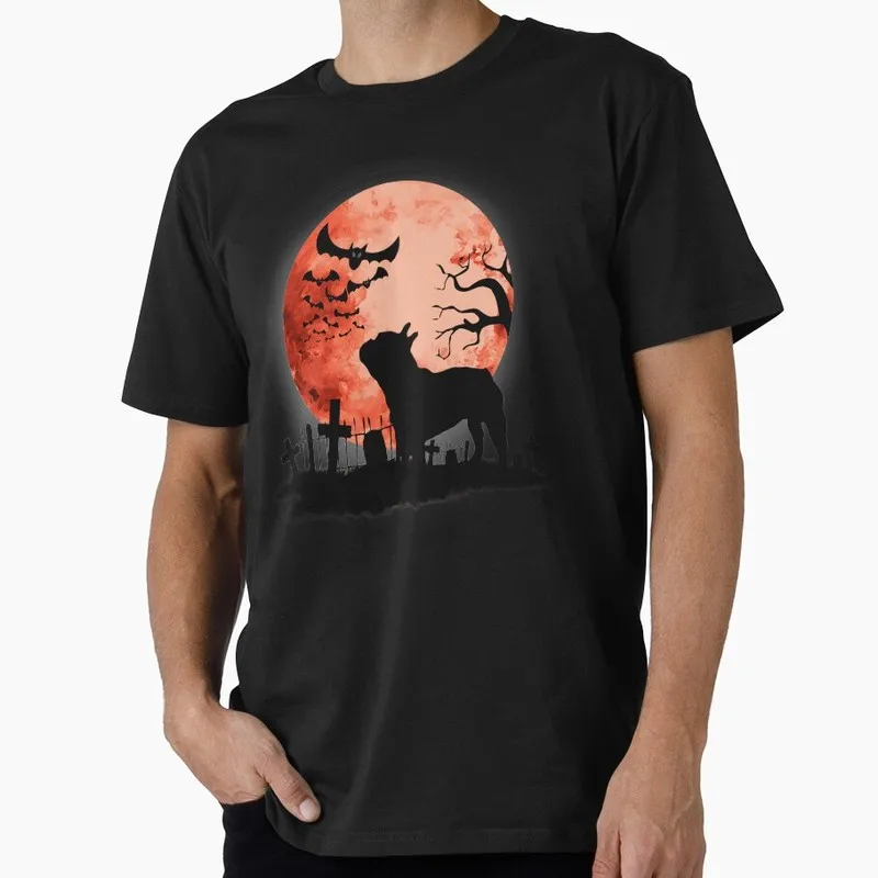 French bulldog lovers Graphic T-shirt for Dog Dad Unisex 100% Cotton Short Sleeve Tee Pet owner Surprise Gift Streetwear Tops