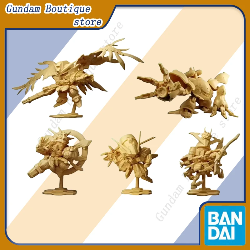 Bandai véritable Shokugan plastique MINI KIT supérieur 01 aile Gundam zéro dieu Gundam Anime figurine modèle jouets cadeau enfants