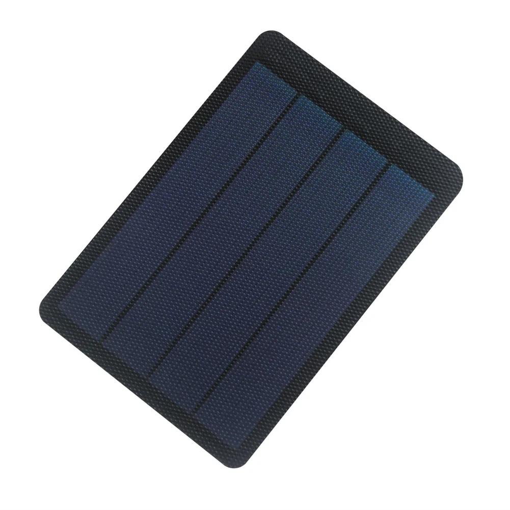 Lightweight 1.5W 6V Flexible Solar Panel Amorphous Silicon Rollable Cell For DIY Charger Maintenance System