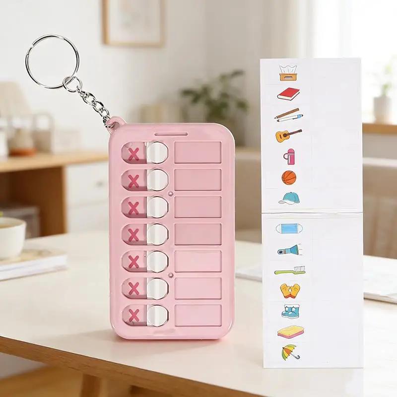 Self Discipline Check List Stationery Memo Board School Supplies Diary Key Chain Notebooks Notepad Notebook Useful Office